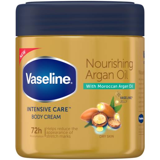 Vaseline Intensive Care Nourishing Argan Oil Body Cream 400ml